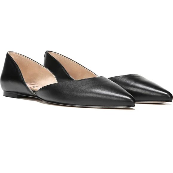 Sam Edelman Shoes - NIB SAM EDELMAN Rodney d'Orsay Black Pointy Flats- Size 9.5